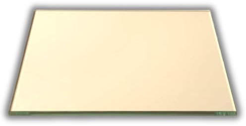 Vitre de Cheminée sur Mesure | Épaisseur 4 mm | Vitre Résistante à la Chaleur Jusqu’à 800 °C | Verre de Poêle, Insert & Four | à la Demande du Client