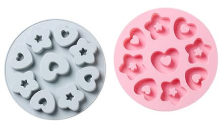 ULTECHNOVO 2pezzi Silicone Dolci Utensili per per Muffin e Ciambelle e Riutilizzabile