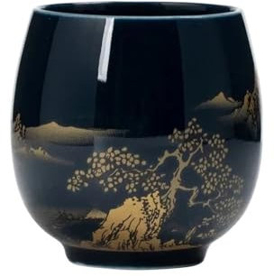 BooeDareno Tasse à thé simple de style japonais en céramique pour une seule tasse (A)