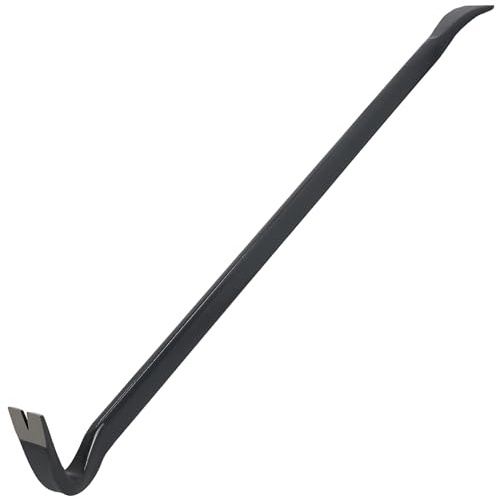 KOTARBAU® Kofot, Bräckjärn, Kofot med Klo 90 cm | Smidd, Dubbelsidig, Spikutdragare, Brytjärn, Stål, Grafit