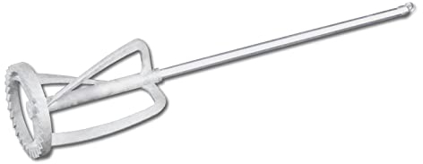 DEWEPRO® Universal Rührquirl - Allround Rührstab mit gezacktem Polyamid-Kopf ø100x500mm Universalrüher, Rührquirl zum Verrühren von Farben und feinkörnige Klebstoffen