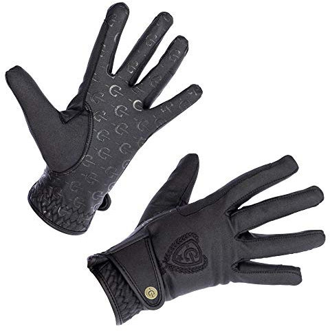 Kerbl Winter-Reithandschuh Mora, schwarz, Gr. L
