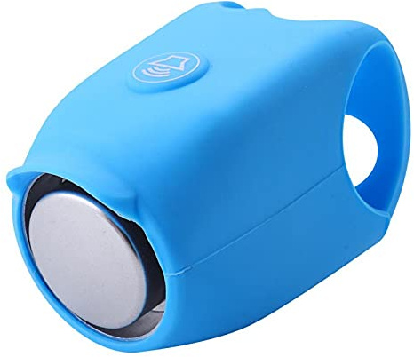 Keenso Fahrradklingel, Mountainbike Lenker Elektrisch Fahrradklingel 120DB Laut Fahradklingeln Ring Hupe (Blau) Fahrrad und Ersatzteile
