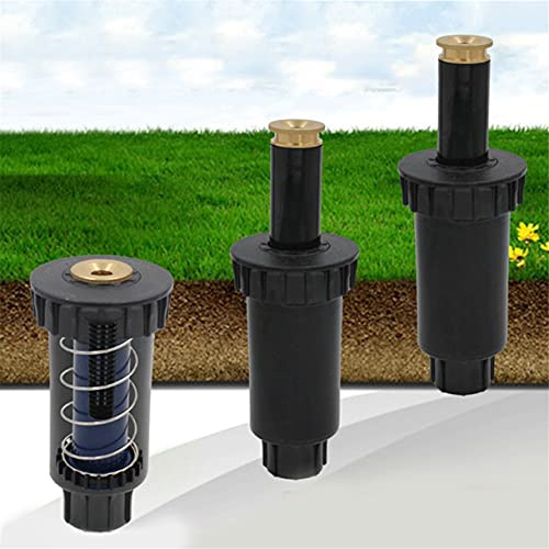 Ugello a spruzzo da giardino regolabile Sistema di irrigazione pop-up a 90/180/360 gradi per irrigazione da giardino Sistema di drenaggio Testa di irrigazione (90 gradi)