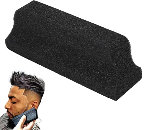 Agatige Éponge de Coupe de Barbe, Brosse de Nettoyage de Barbe L'éponge de Nettoyage des Cheveux Nettoyant Compact pour Éviers de Salle de Bain Comptoirs Meilleurs Cadeaux pour Hommes