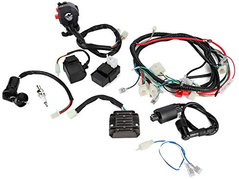 G Loom,Métier à Tisser pour VTT,300 King Quad Pièces Faisceau de Câblage électrique Faisceau de Câblage Fil Cdi Accessoire D'assemblage pour VTT Quad 200-300,faisceau quad