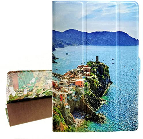 Custodia Cover Compatibile per Majestic Tab 714 10.1 pollici Tablet Cover Custodia per Supporto Case HBFJ