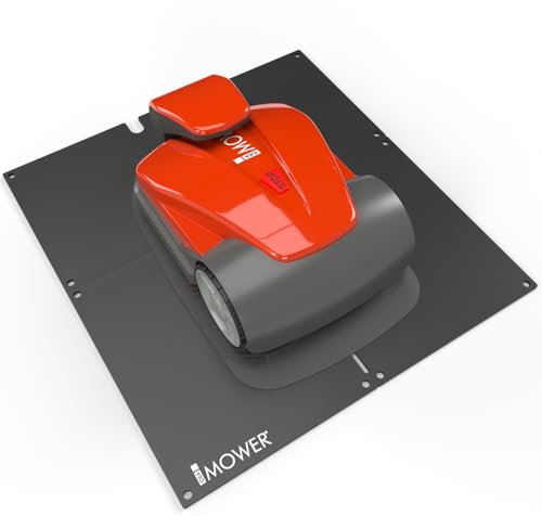 IDEA MOWER base per robot tagliaerba PLATTAFORM|90x85cm|Protegge la stazione di carica da sporco, detriti ed erba alta