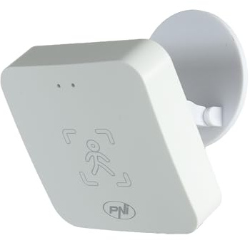 Sensor de Presencia Wi-Fi PNI SafeHouse HS402, con Ondas Radar milimétricas, Radio de 10 m, detecta Movimiento y Presencia estática