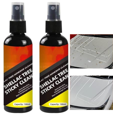 Limpiador exterior de coche, mejor spray de limpieza para excrementos de pájaros, removedor de excrementos de pájaros, removedor de manchas de pintura, manchas amarillas, limpiador de moco de resina