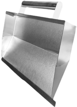 SEWACC Truelle à Plâtre Acier Inoxydable Pour Finitions Murs Plafonds Outil De Lissage De Plâtre Robuste Et Facile à Nettoyer Truelle Pour Cloisons Sèches Et Béton Usage Professionnel Et