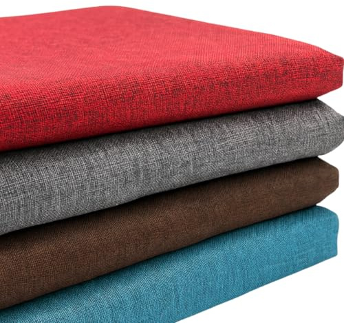 TexDeko® Ecolen Bezug (ohne Füllung) für Palettenkissen Outdoor mit Anti-Rutschboden UV wasserabweisend Austauschbezug für Palettenpolster Sitzkissenbezug (Sitzkissen 120x80x15cm Bordeaux)