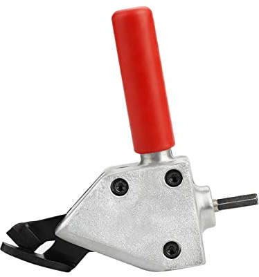 Jeffergarden Grignoteuse en Métal, tôle, plaque de Forage, Accessoire de Grignoteuse en Métal, Outil de de Scie en Fer en Acier, Accessoires électriques. Se Fixe Rapidement à un Minimum de 1 200