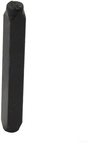Lot de 36 poinçons lettres et chiffres de 5 mm en acier au carbone pour le métal, le cuir, le bois, les loisirs créatifs avec boîte de rangement A-Z 0 à 9 symboles