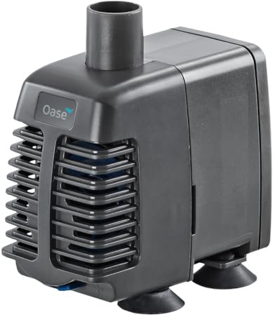 OASE 42655 OptiMax 800, Aquarium Pumpe für Süß und Meerwasser Aquarien, regulierbarer Wasserdurchfluss, 800 l/h, 7 W