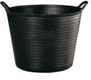 JARDIN202 - Espuerta de plastico de 40L Negro