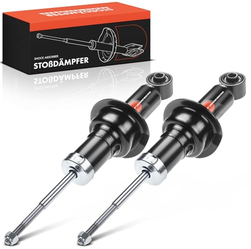 Frankberg 2x Stossdämpfer Stoßdämpfer Hinten Links Rechts 385mm Gasdruck Kompatibel mit MX-5 II NB 1.6 16V 1.8 16V 1.8 1998-2005 Replace# 71343,280709