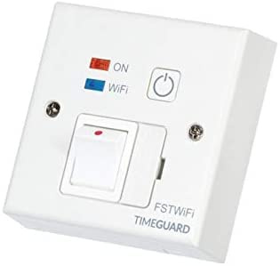 Timeguard FSTWIFI Prise Murale Interrupteur Horaire à Fusible Connecté Sans Fil Contrôlé par Wi-Fi Objet Connecté