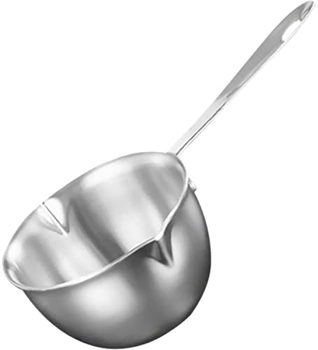 OQHAIR Piano Cottura Fuso Casa Turca Ml Multiuso Burro caffè Casseruola Schiuma Pentole da Cucina Latte Lungo Ristorante Utensili Non da Cucina Scaldino in Acciaio per Scaldino: Bastoncin