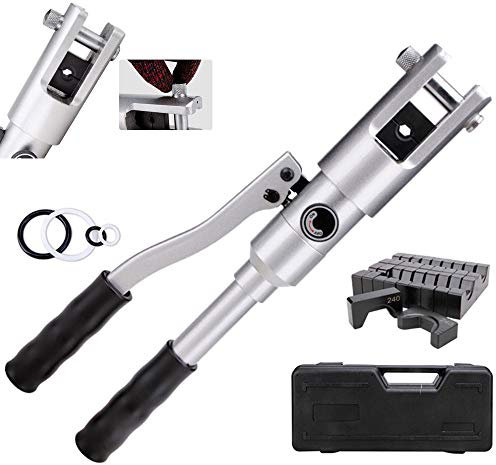 GEJLELDS Pince à Sertir TH Multicouche Pince à Sertir pour Tube Contour avec Mors Multicouche 10-300mm² pour Tube PEX, Tube Composite (TH),KYQ300H