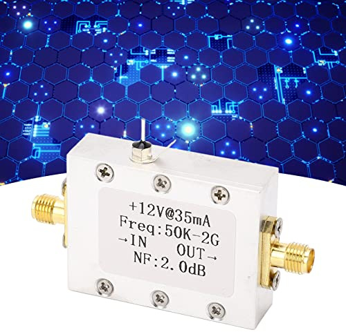 Breitbandverstärker 50K Bis 2 GHz LNA-Verstärker für Stabiles Signal Ultra-Breitband-High-Gain-Zubehör