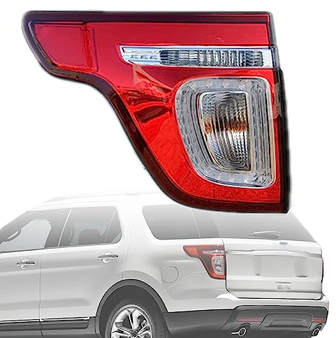 Rücklicht Heckleuchte Rückleuchte für Ford Explorer 2011-2015, Auto L1D Heckklappe Rückleuchten Linke Rechte Rücklichter Gehäuse,Red- Left