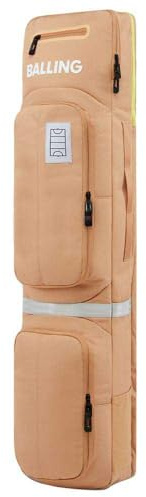 BALLING Feldhockeyschlägertasche, groß, mittel, Stickbag, Hockey, Tasche für Schläger (Beige, Medium)