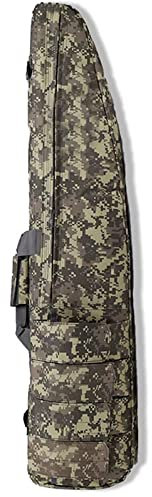 ANSNOW Taktischer Weicher Airsoftkoffer, Gewehrrucksack, Langer Weicher Gewehrkoffer, Outdoor-Karabiner, Gepolstertee, Schrotflinte, Airsoftkoffer Für Gewehre Mit Zielfernrohr, Gepolsterter Gewehrko