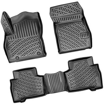 Tappeti Auto in GOMMA -TPE 3D a Vaschetta Specifici (NON ORIGINALI) COMPATIBILI con Qubo prodotti dal 2008 in poi - 8000877