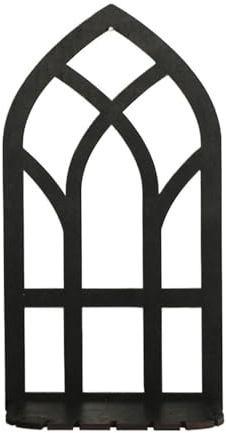 Wandkerzenständer 2 Stück Wand-Kerzenhalter aus Holz, dekoratives Aufbewahrungsregal for Zuhause und Hochzeit, Schlafzimmer, Tischdekoration Für Badezimmer(Black C)