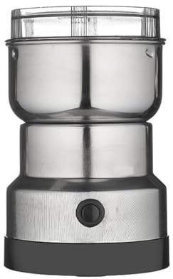 LVYUDS Edelstahl Elektrisch Tabletten Zerkleinern Heimgebrauch für ältere Menschen Tablettenteiler Feines Pulver für Alle Tabletten Tablettenschneider Leicht(Gray)