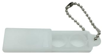 Tragbares, wiederaufladbares Batteriegehäuse mit PP-Fächern, für Batterien der Größe 10/312/13/675, kompakter Hörbatterie-Organizer