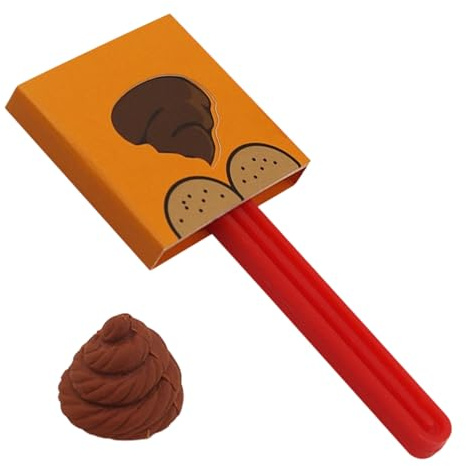 Magic Tricks - Realistic Non-Flushed Poop Joke Item - Funny Trick Table Gag Games, for Adults, Men, Women, Family, Birthday, Classroom, Home, Stage, Gathering, Travel