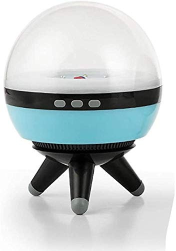 Lampada per proiettore natalizio, proiettore per cielo stellato per bambini, luce notturna a LED rotante, combinazione dimmerabile lampada romantica per cielo stellato, per camera da letto (Nero)