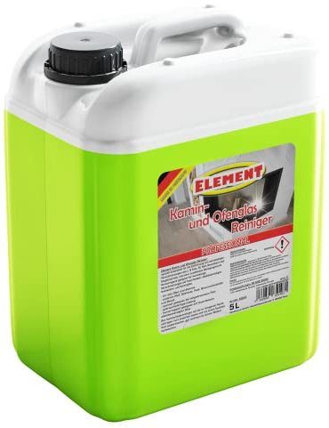Element Kaminscheibenreiniger 5 L Kaminreiniger Ofenglas Reiniger Fettlöser Rußentferner
