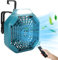 Taingwei Ventilateur portable avec télécommande pour batterie Makita 14,4-20 V, ventilateur de camping avec 3 réglages de vitesse écoénergétique et lumière LED à intensité variable