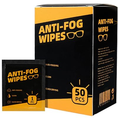 Glasses Wipes,Glasses Anti Fog Wipes - Lens Cleaning Wipes for Eyeglasses, Eyeglass Individually Wrapped, Clean Lenses Glasses