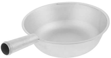 Alipis Cucchiaio in Alluminio Spesso Stile Vintage Mestolo per Acqua Ciotola Manico per Acqua