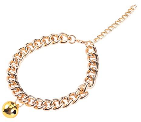 Toddmomy Suministros para Mascotas Collar Cascabel Elegante y Resistente para Perros y Gatos