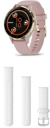 Garmin Venu 3S – GPS Fitness Smartwatch with Bluetooth Calling and Voice Assistant, Ultra-sharp 1.3/1.1 inch & Quick Release Band