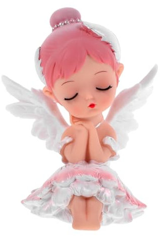 Zerodeko Statua Di Ballerina in Vinile Decorativa Per Scrivania Graziosa Figura Danzante Per Torte Da Festa Decorazioni Per Casa e Accessorio Per Auto