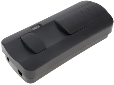 Roxvue Variateur d'intensité à pied 220 V, variateur d'intensité LED à pied, curseur avec plage complète pour lampe LED