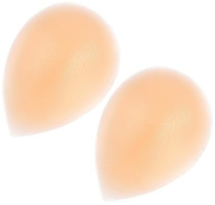 Silikon Beinaufsätze Selbstklebend für Waden und Schienbein, 1 Paar, Khaki