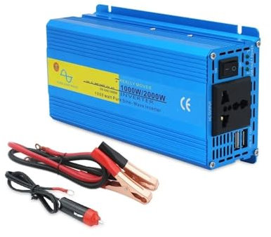 Onda Sinusoidale Convertitore Potenza A Onda Sinusoidale Pura Da 1000 W A 2000 W Da 12 V CC A 110 V CA 220 V Auto Invertitore Tensione Stazione Alimentazione Solare Convertitore Corrente(12V-220V UN 6
