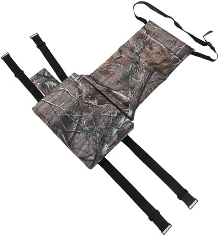 Fafeicy Cuscino Riscaldato USB Portatile con 3 Ambientazioni di Temperatura per attività All'aperto Pesca in Tessuto Oxford (Albero camo)