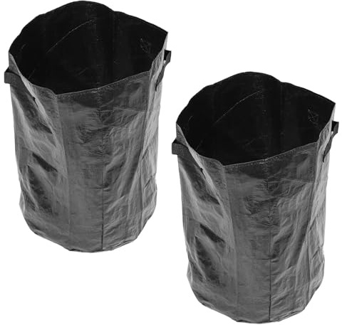 Sacco Per Piante In Tessuto 2 pezzi di sacchi for la coltivazione di materiale pesante for piantare verdure, patate, cipolle, carote, pomodori, contenitori durevoli for lo stoccaggio multistagione