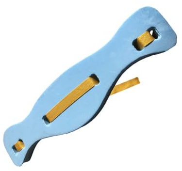 Cabilock Tabla de Flotación EVA para Natación Cinturón Ajustable Flotación para Natación y Entrenamiento Tabla de Ayuda Ligera para Principiantes Color Azul Claro