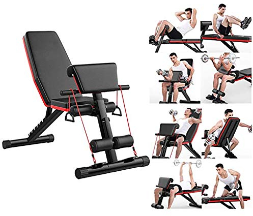 Slow Time Shop Einstellbare Gewicht Benchs Hantel Hocker Roman Chair Faltbare Workout Bench Sit Up Neigung Abs Benchs Wohnung Fly Gewicht Press Gewicht Benchs Fitnessgerät