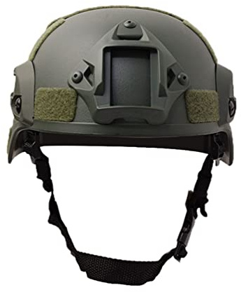PengGengA Taktisk hjälm airsoft militär stil justerbar paintball skyddshjälmar med kudde dyna och kardborreband