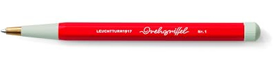 LEUCHTTURM1917 367279 Drehgriffel Nr. 1, fox red - Gelpen with black ink